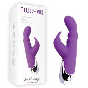 VIBRADOR PUNTO G RABBITS KISS BUNNY MELODY WOO