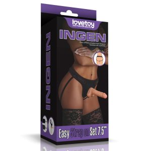 Consolador con Arnes Lovetoy INGEN 7.5"